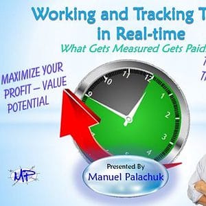 Working and Tracking Time in Real-time Training